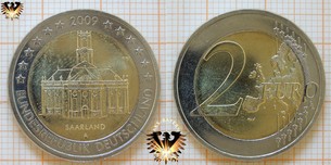 2 €, BRD, 2009 A, D, F,  Vorschaubild