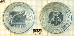 2 Mark, DDR, 1983, nominal,  Vorschaubild