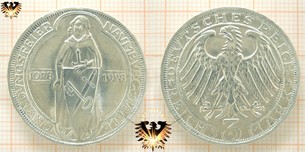 3 Reichsmark Münze 1928 A, 900 Jahre  Vorschaubild