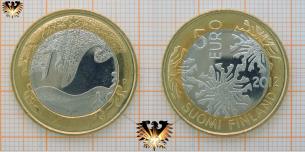 5 Euro, Suomi Finland 2012, P,  Schneeflocken,  Vorschaubild