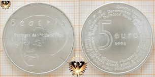 5 Euro, Niederlande 2004, Silbermünze zur EU  Vorschaubild