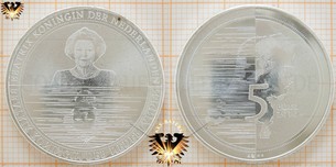 5 Euro, Niederlande, 2010, Beatrix Köningin der  Vorschaubild
