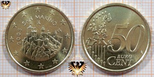 50 Euro-Cent, San Marino, 2005,  Vorschaubild