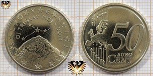 50 Euro-Cent, Slowenien, 2007,  Vorschaubild