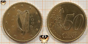 50 Euro-Cent, Irland, 2002,  Vorschaubild
