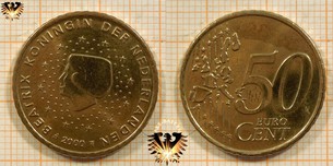 50 Euro-Cent, Niederlande, 2000,  Vorschaubild