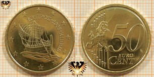 50 Euro-Cent, Zypern, 2008,  Vorschaubild