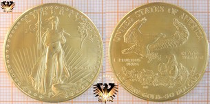 $50Dollars, Liberty, USA, 2006, American Eagle, 1 oz./1 Unze
