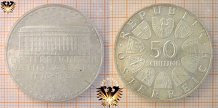 50 Schilling, 1966, 150 Jahre Oesterreichische Nationalbank