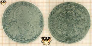 Brandenburg Bayreuth, 30 Kreuzer 1735, Silbermünze
