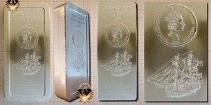 Bullionmünze: COK, 30 Dollars, 2008, Cook Islands, 1000 g Coin Fine Silver - Silber Münzbarren