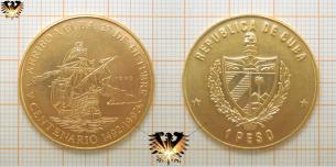 1 Peso, 1990, Kuba, Arribo a Cuba  Vorschaubild
