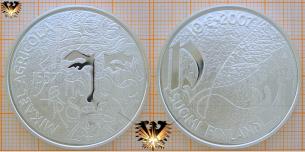 10 €, Finnland 2007, Mikael Agricola, 1557,  Vorschaubild