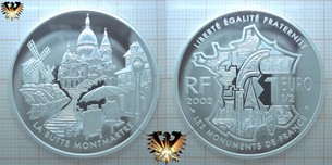 Frankreich, 1 1/2 Euro, € Münze, 2002  Vorschaubild