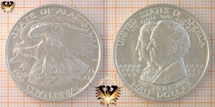 Half Dollar, USA, 1921, Alabama  Vorschaubild