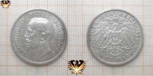Leopold IV, Fürst zur Lippe, Zwei Mark Münze, 1906 A