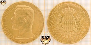 Monaco: Cent Francs, Albert I Prince de  Vorschaubild
