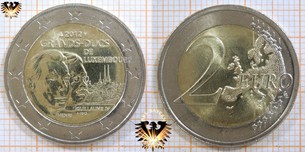 2 Euro, Luxemburg, 2012, nominal, Sammlermünze, 100  Vorschaubild