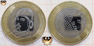3 Euro, Slowenien, 2009, 100 Jahre Motorflug  Vorschaubild