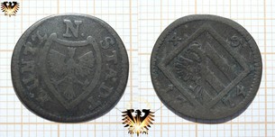Nürnberg 4 Pfennig Münze 1774, Nürnberger Stadtwappen