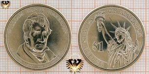 1 Dollar, USA, 2009, D, William Henry  Vorschaubild