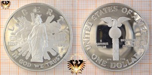 1 Dollar, USA, 1989, Bicentenniel of the  Vorschaubild