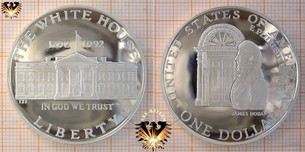 1 Dollar, USA, 1992, White House Bicentennial,  Vorschaubild