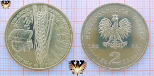 2 Zloty 2012, Polen, 150-Lecie Bankowosci Spoldzielczej W Polsce
