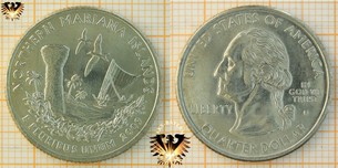 Quarter Dollar, USA, 2009, D, Northern Mariana  Vorschaubild