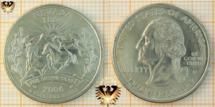 Quarter Dollar, USA, 2006, D, Nevada  Vorschaubild