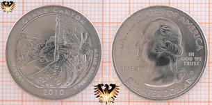 Quarter Dollar, USA, 2010, D, Grand Canyon  Vorschaubild