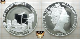 10 Dollars, 1971, FIRST LUNAR VEHICLE, Solomon  Vorschaubild