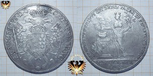Nürnberg Stadt Taler 1763, Franciscvs Thaler Silber Münze