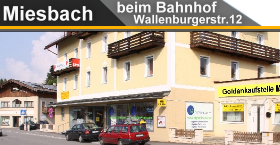 Unsere Filiale in Miesbach für Gold, Silber, Schmuck und Münzankauf gegenüber dem Oberland Einkaufszentrum, Walleburgerstrasse 12, 83714